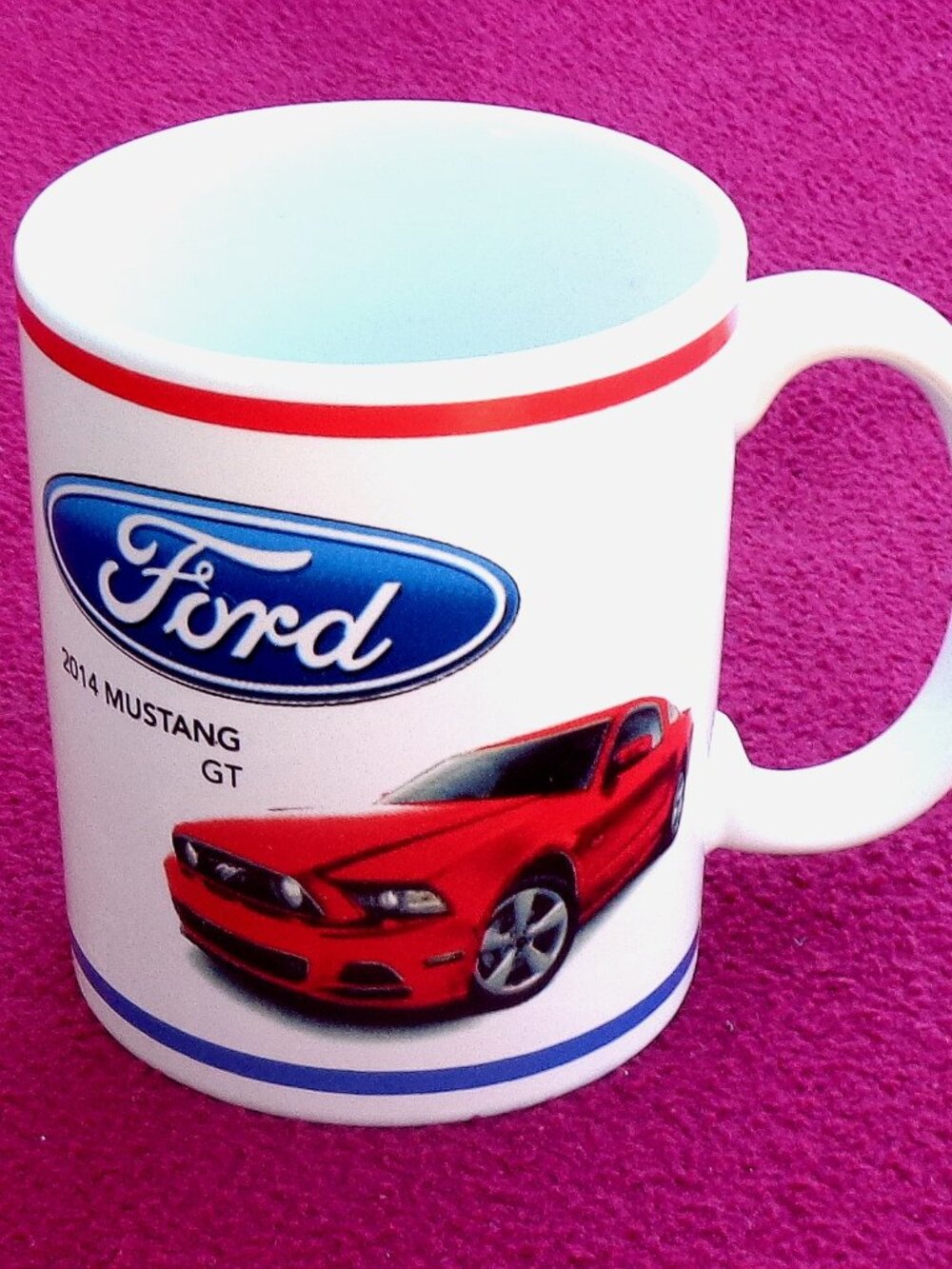 very nice ford 2014 mustang gt coffee mug cup